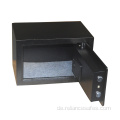 Schwarzer kleiner mittlerer Safe mit biometrischer Fingerabdruck-Sperre